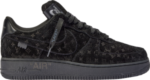 Louis Vuitton x Air Force 1 Low 'Triple Black'