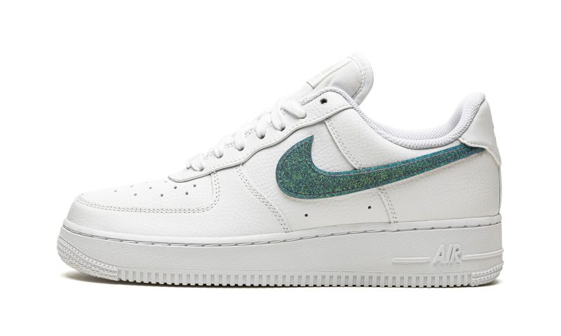 W Air Force 1 '07 ESS "Glitter Swoosh - Celery"