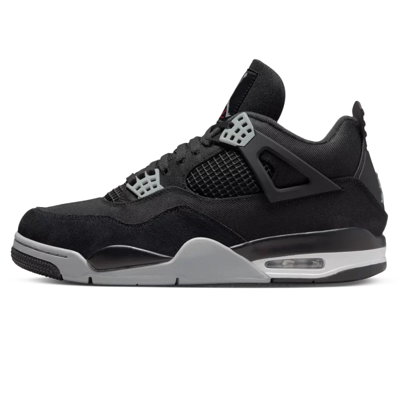 Air Jordan 4 Retro SE Black Canvas