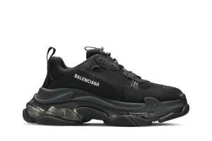 Balenciaga Triple S Clear Sole Black