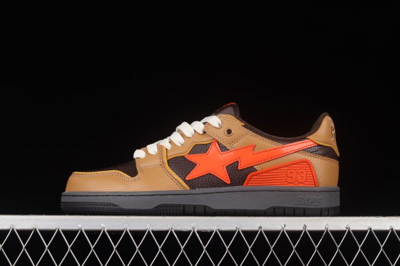 A Bathing Ape Bape Sk8 Sta Brown Orange 2.jpg