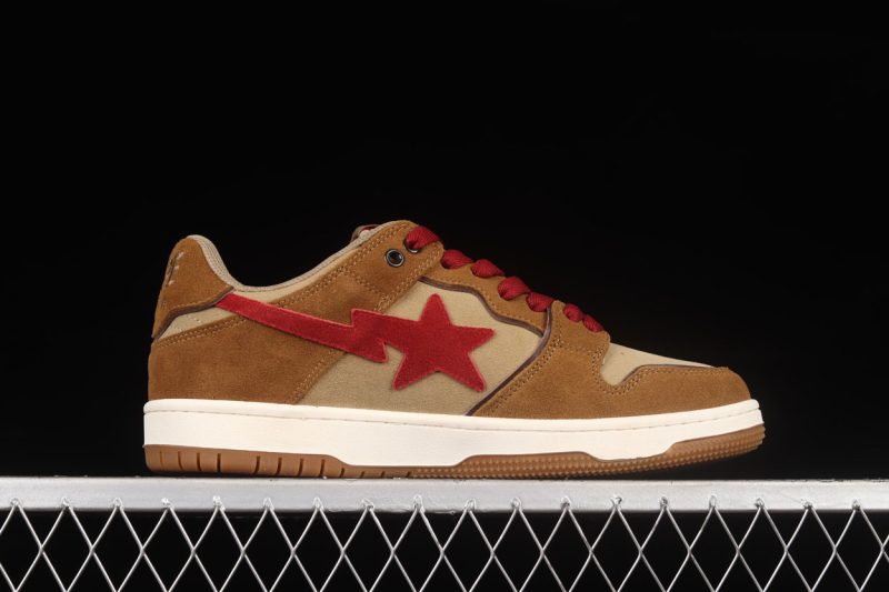 A Bathing Ape Bape Sk8 Sta Wheat Red 2.jpg