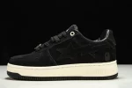 A Bathing Ape Bape Sta Black Suede 1.webp