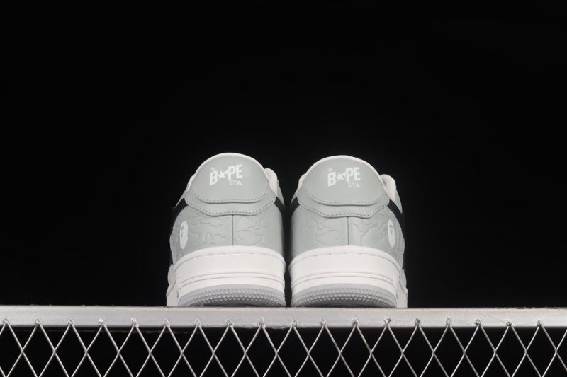 A Bathing Ape Bape Sta Low Grey Black 4.jpg