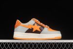 A Bathing Ape Bape Sta Low Grey Orange 2.jpg