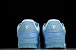 Louis Vuittоп Trainer Blue Embossed Monogram 4.webp