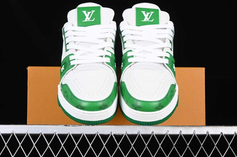 Louis Vuittоп Trainer Low 54 Signature Green White 5.jpg