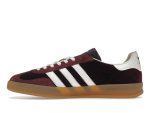 adidas x GuCCi Gazelle Burgundy Velvet 2