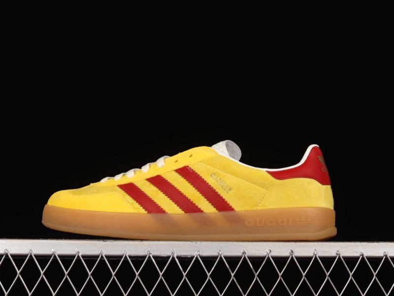 adidas x GuCCi Gazelle Yellow 2