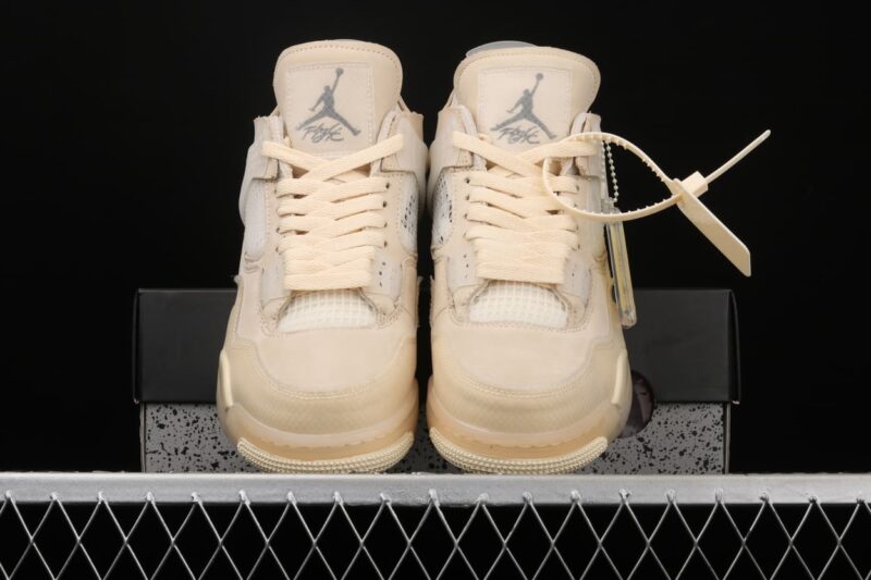 Air Jordan 4 Off white sail 4