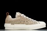 D1or B23 Skater Low Top Beige Oblique Jacquard 2