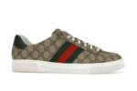 Gucci Ace Web Beige Ebony