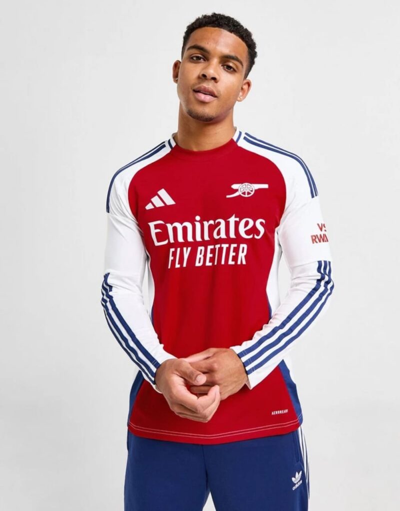 Arsenal FC 202425 Home Jersey long sheeve.jpg