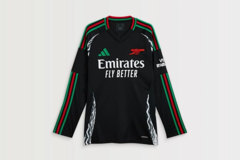 Arsenal FC 202425 Match Away Jersey Long Sleeve 1.jpg