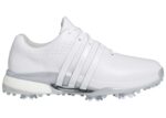 adidas Tour360 24 Golf Cloud White Silver Metallic Womens.jpg