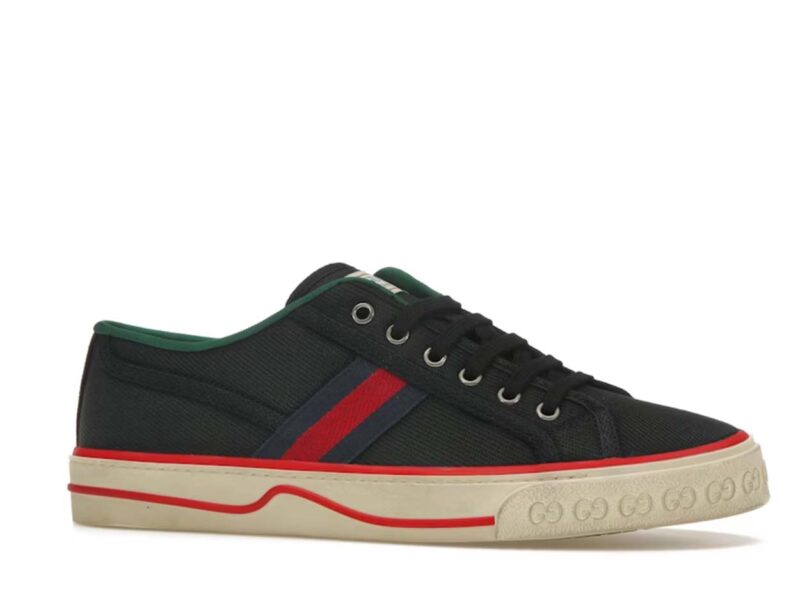 Gucci Tennis 1977 Black Cotton