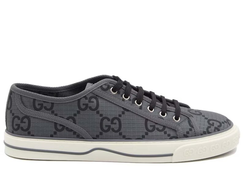 Gucci Tennis 1977 GG Monogram Grey Black