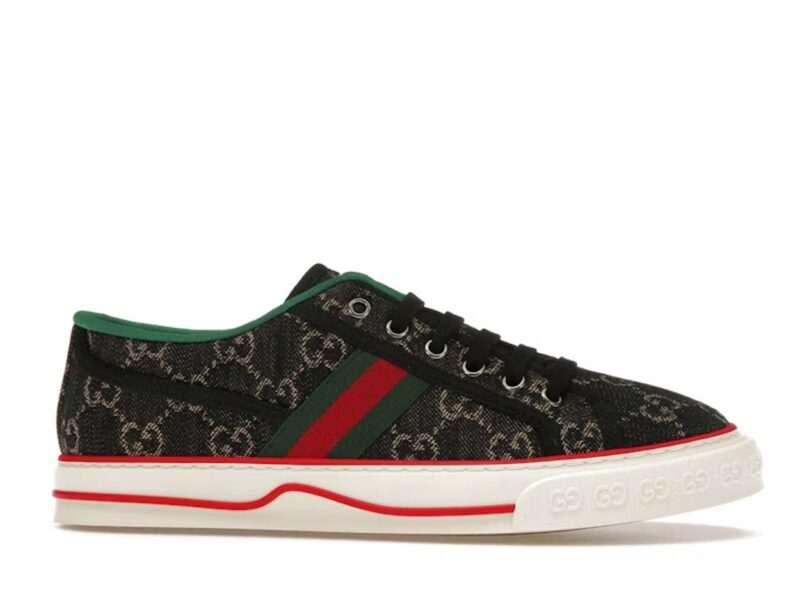 Gucci Tennis 1977 GG Logo Black Multi.jpg