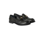 Calfskin penny loafers Black 1