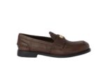 Calfskin penny loafers Cocoa Brown