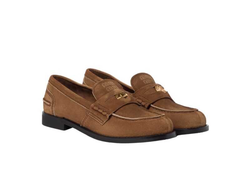 Faded suede loafers Cinnamon 1.jpg