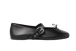 Leather ballerinas 2 black