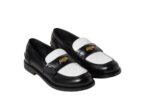 Leather penny loafers Black 1