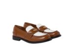 Leather penny loafers Cognac 1