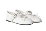 Naplak ballerinas white 1