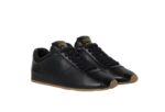 Plume nappa leather sneakers Black 1