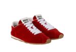 Plume suede sneakers Scarlet 1