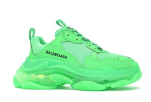 Balenciaga Triple S Neon Green Clear Sole