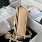 a94805 boy chanel flap bag with handle grained shiny calfskin gold tone metal beige 005 luxibags.ru .jpg