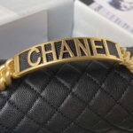 a94805 boy chanel flap bag with handle grained shiny calfskin gold tone metal black 004 luxibags.ru .jpg