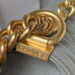 a94805 boy chanel flap bag with handle grained shiny calfskin gold tone metal gray 005 luxibags.ru .jpg