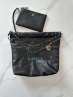 chanel 22 as3260 small handbag shiny calfskin black symphony hardware 002 luxibags.ru .jpg