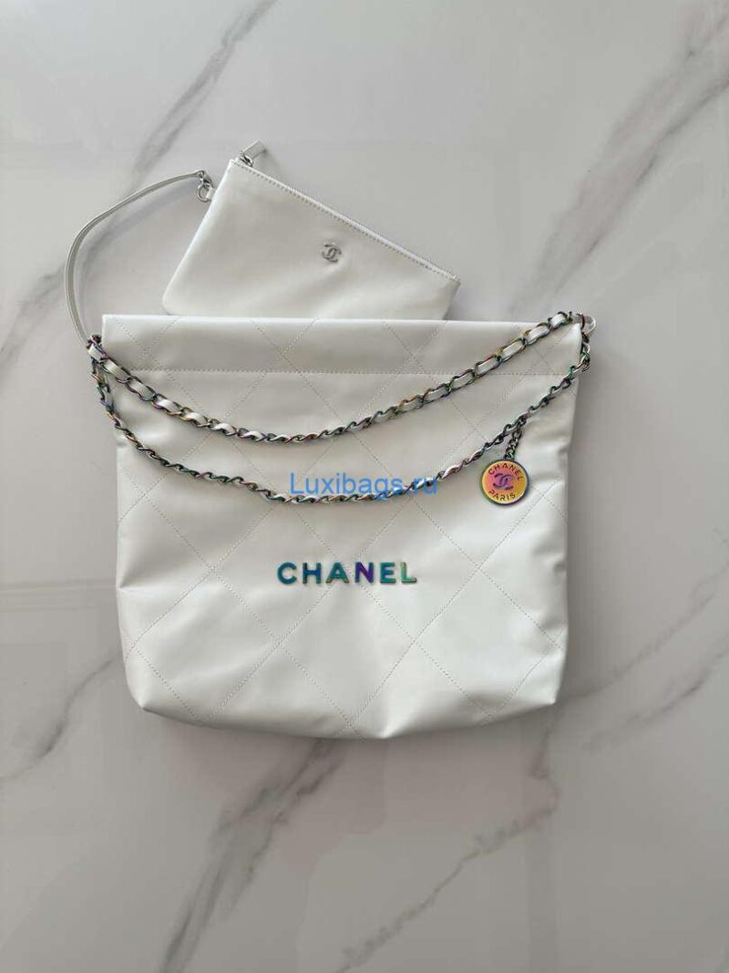 chanel 22 as3260 small handbag shiny calfskin white symphony hardware 001 luxibags.ru .jpg