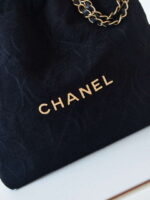 chanel 22 as3260 small handbag velvet black gold 005 luxibags.ru .jpg