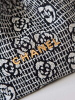 chanel 22 as3260 small handbag velvet white black gold 002 luxibags.ru .jpg