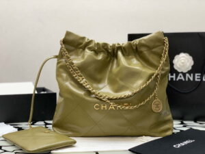 chanel 22 as3261 handbag shiny calfskin lemon yellow 001 luxibags.ru .jpg