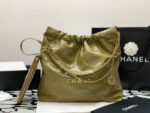 chanel 22 as3261 handbag shiny calfskin lemon yellow 002 luxibags.ru .jpg