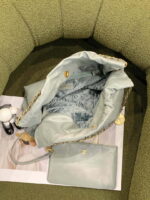 chanel 22 as3261 handbag shiny calfskin light green 005 luxibags.ru .jpg