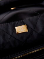 chanel 22 as4486 small handbag shiny calfskin black with gold 007 luxibags.ru .jpg
