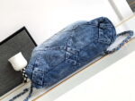 chanel 22 backpack as3859 denim blue canvas with sliver logo 004 luxibags.ru .jpg