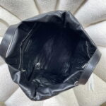 chanel 22 backpack shiny calfskin as3313 black with black logo 008 luxibags.ru .jpg