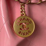 chanel 22 bag as4486 small handbag shiny calfskin pink with gold 004 luxibags.ru .jpg