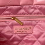 chanel 22 bag as4486 small handbag shiny calfskin pink with gold 008 luxibags.ru .jpg