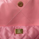chanel 22 bag as4486 small handbag shiny calfskin pink with gold 009 luxibags.ru .jpg