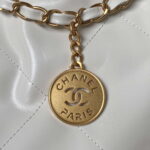 chanel 22 bag as4486 small handbag shiny calfskin white with gold 004 luxibags.ru .jpg
