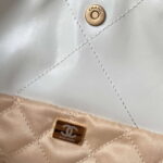 chanel 22 bag as4486 small handbag shiny calfskin white with gold 009 luxibags.ru .jpg
